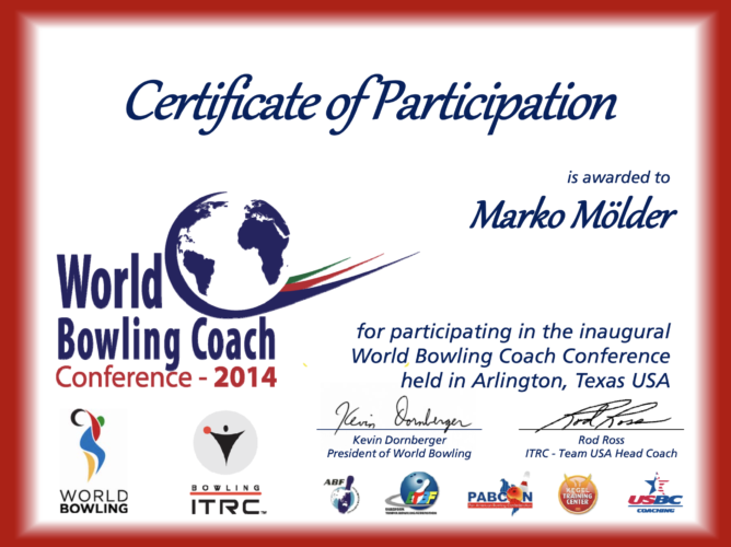 World Bowling Coach