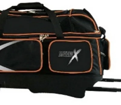 BowlingX Triple roller Deluxe must/oranž
