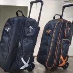 BowlingX Triple roller must ja must/oranž